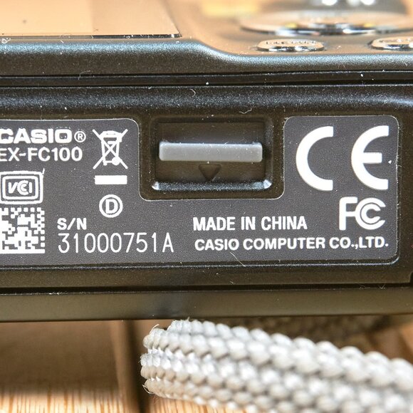 Casio High-Speed Exilim EX-FC100 9.1 MP Digital Camera, 5x Optical Zoom - Picture 8 of 8